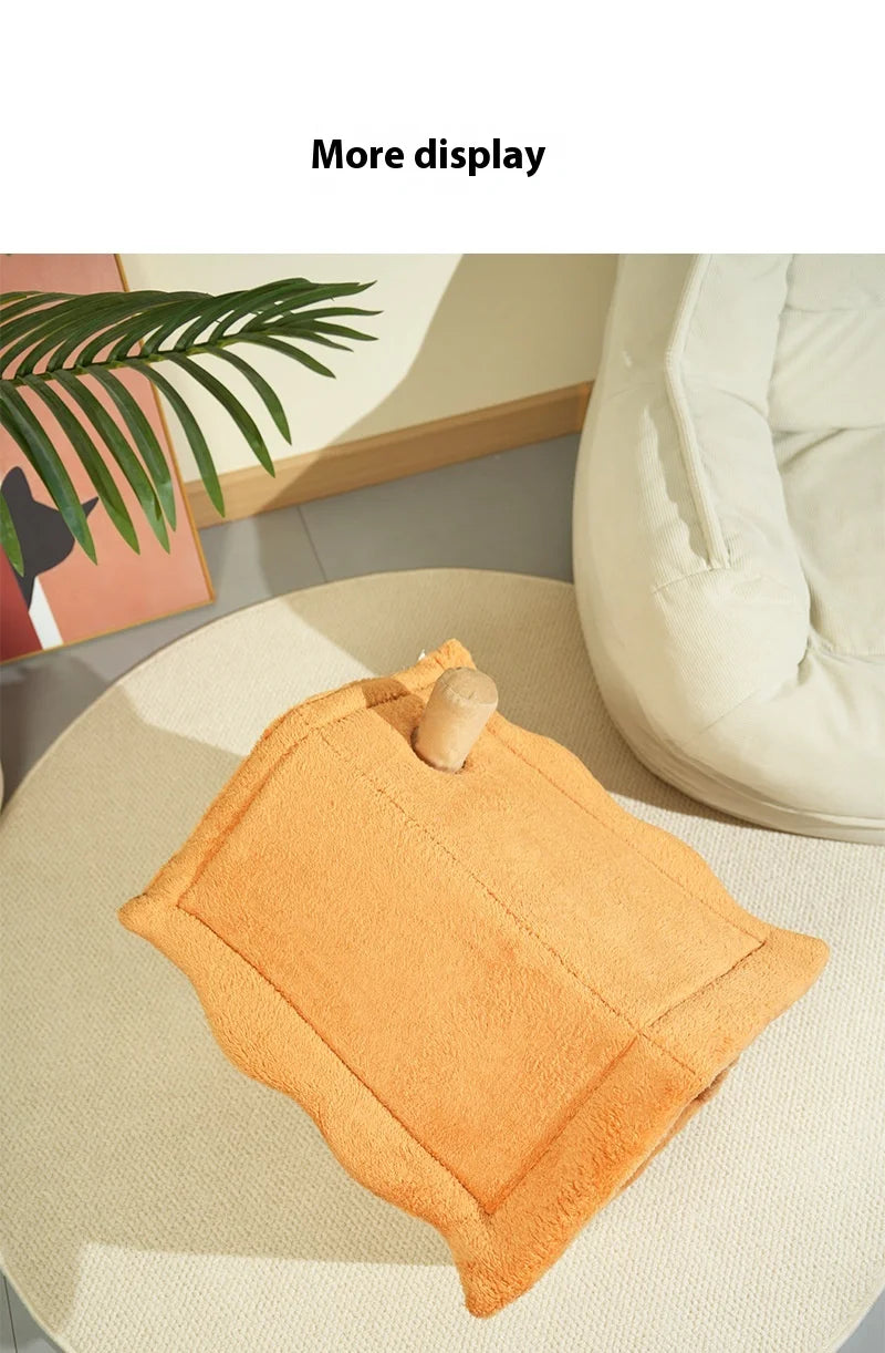 Winter Warm Pet Nest - 4-Season Use Dogs & Cats, Removable Washable Universal Pet House