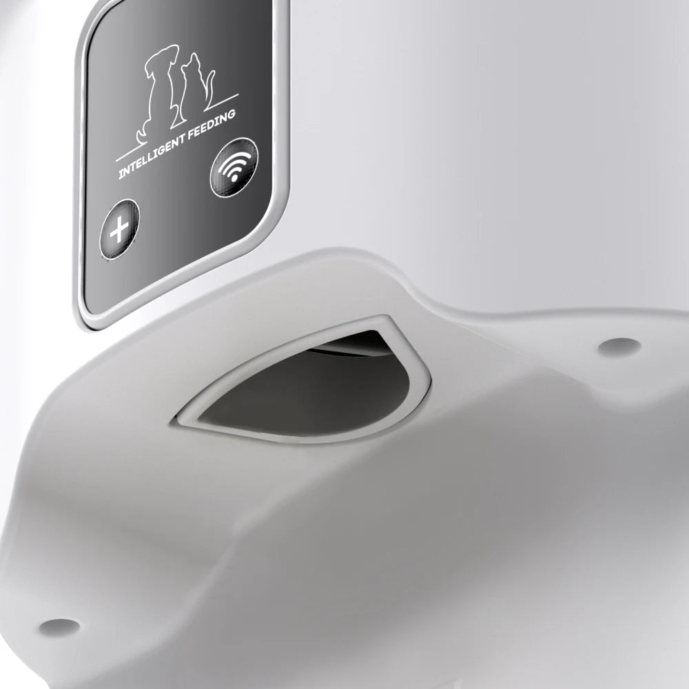 4L USB Smart Button WIFI APP Video Pet Feeder Automatic Cat Food Dispenser Bowl Dog Slow Food Feeder With Timed Camera Feeder