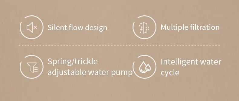 3L Cat Water Fountain Auto Recirculate Filter Large Capacity Filtring Cat Water Drinker USB Electric Mute Cats Water Dispenser