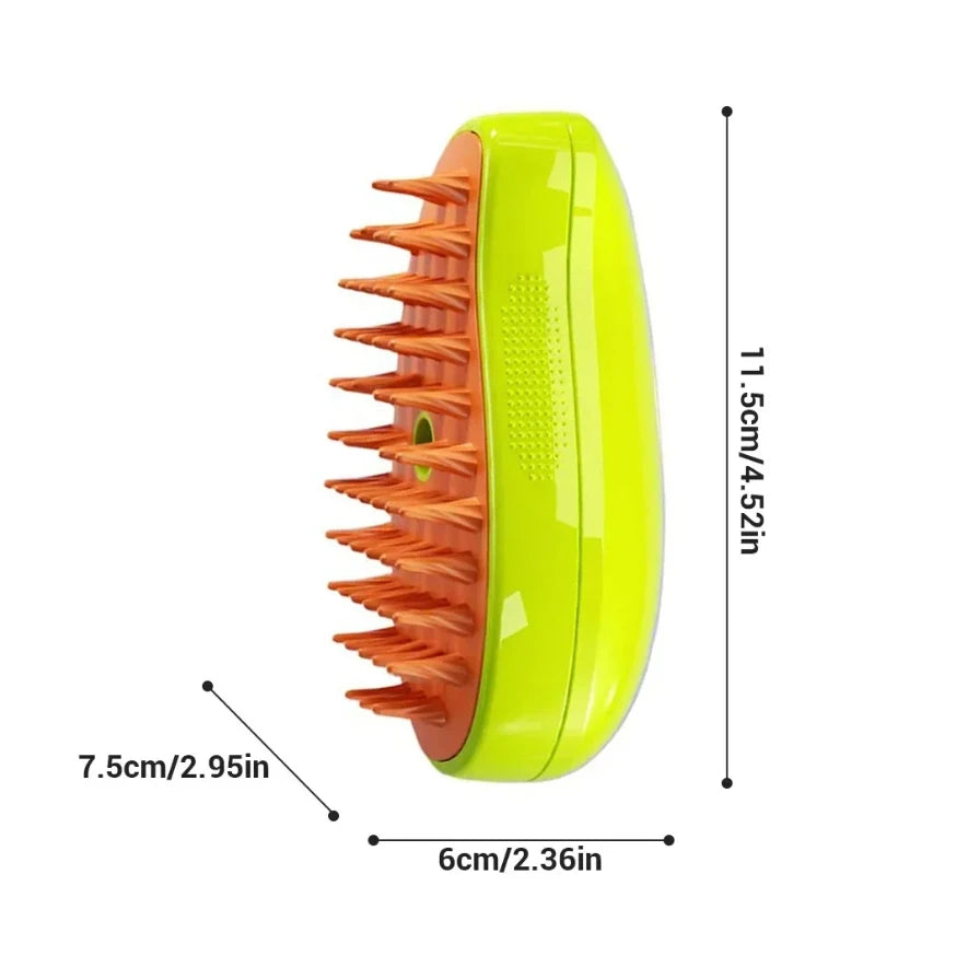 Cat Dog Steamy Brush Steam Brush Electric Sprayer for Massage Pet Grooming tool Shedding 3 in 1 Electric Sprays Massage Combs